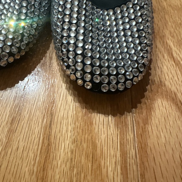 MNG Silver Rhinestone Women's Shoes - Picture 2 of 6